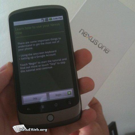 Обо всем - Раскрыты спецификации Google Nexus One!